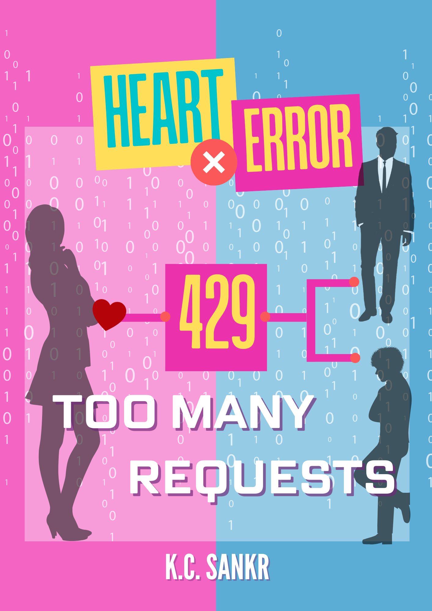 Couverture du roman Heart Error de K. C. Sankr